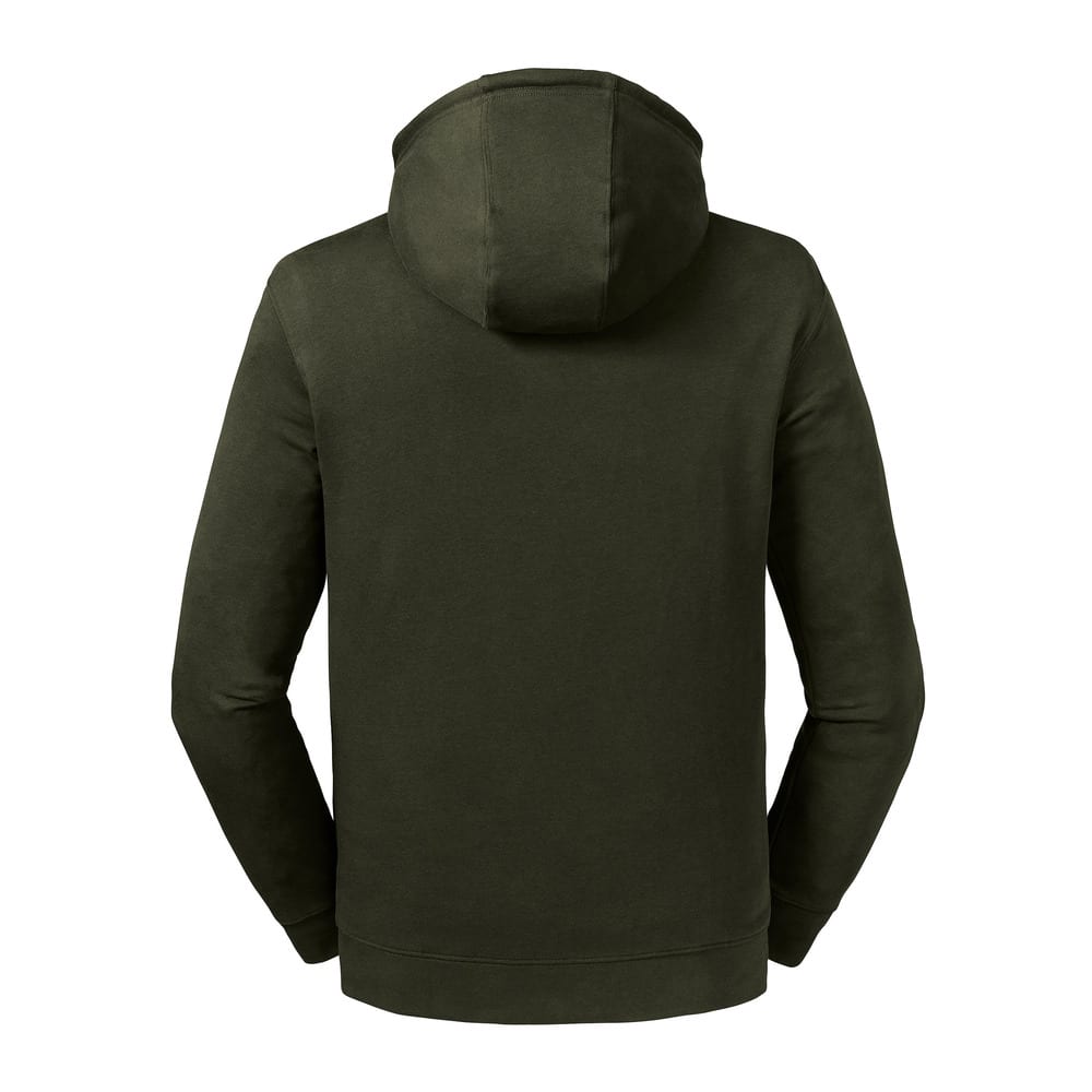 Russell RU209M - Pure Organic high neck hooded sweatshirt