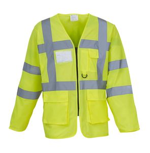 Yoko YHVJ800 - Hi-Vis jacket Bezpieczna żółć 