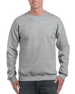 GILDAN GIL12000 - Sweater Crewneck DryBlend Unisex Sportowa szarość