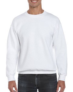 GILDAN GIL12000 - Sweater Crewneck DryBlend Unisex Biały