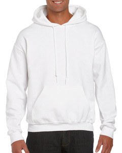 GILDAN GIL12500 - Sweater Hooded DryBlend unisex Biały