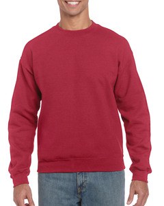 GILDAN GIL18000 - Sweater Crewneck HeavyBlend unisex Antyczna wiśniowa czerwień