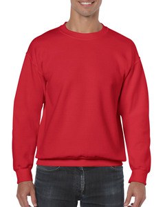 GILDAN GIL18000 - Sweater Crewneck HeavyBlend unisex Czerwony
