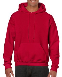 GILDAN GIL18500 - Sweater Hooded HeavyBlend for him Wiośniowo-czerwony