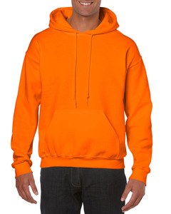 GILDAN GIL18500 - Sweater Hooded HeavyBlend for him Biezpieczny pomarańcz