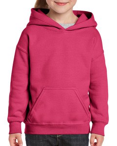 GILDAN GIL18500B - Sweater Hooded HeavyBlend for kids Słodki róż
