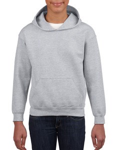 GILDAN GIL18500B - Sweater Hooded HeavyBlend for kids Sportowa szarość