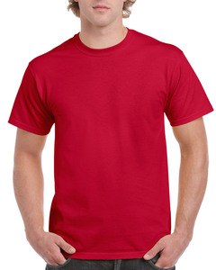 GILDAN GIL2000 - T-shirt Ultra Cotton SS Wiośniowo-czerwony