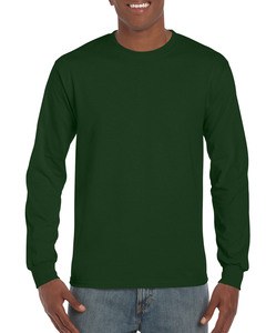 GILDAN GIL2400 - T-shirt Ultra Cotton LS Zieleń lasu