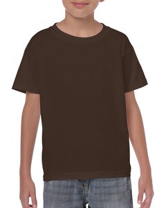 GILDAN GIL5000B - T-shirt Heavy Cotton SS for kids Ciemnoczekoladowy