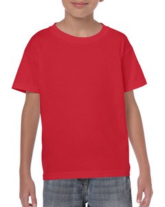 GILDAN GIL5000B - T-shirt Heavy Cotton SS for kids Czerwony