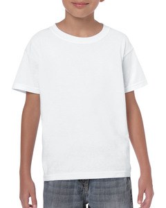 GILDAN GIL5000B - T-shirt Heavy Cotton SS for kids Biały