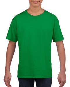 GILDAN GIL64000B - T-shirt SoftStyle SS for kids Irlandzka zieleń