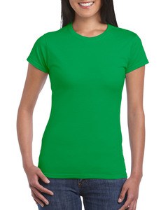 GILDAN GIL64000L - T-shirt SoftStyle SS for her Irlandzka zieleń