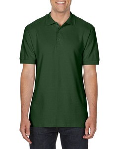 GILDAN GIL85800 - Polo Premium Cotton Double Pique SS for him Zieleń lasu