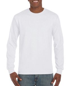 GILDAN GILH400 - T-shirt Hammer LS Biały