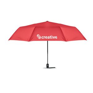 GiftRetail MO6745 - ROCHESTER Wiatroodporny parasol 27 cali Czerwony