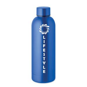 GiftRetail MO6750 - ATHENA Stalowa butelka z recyklingu Niebieski