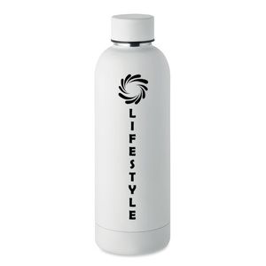 GiftRetail MO6750 - ATHENA Stalowa butelka z recyklingu Biały
