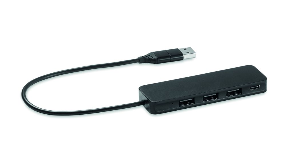 GiftRetail MO6811 - HUBBIE Hub USB-C 4 porty USB