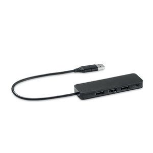 GiftRetail MO6811 - HUBBIE Hub USB-C 4 porty USB