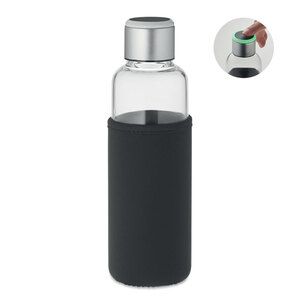 GiftRetail MO6858 - INDER Szklana butelka z czujnikiem