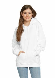 GILDAN GILSF500 - Sweater Hooded Softstyle unisex Biały
