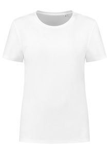 LEMON & SODA LEM4502 - T-shirt Workwear Cooldry for her Biały