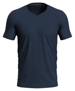 Stedman STE9610 - Koszulka męska z dekoltem w szpic Stedman - CLIVE Północ blue