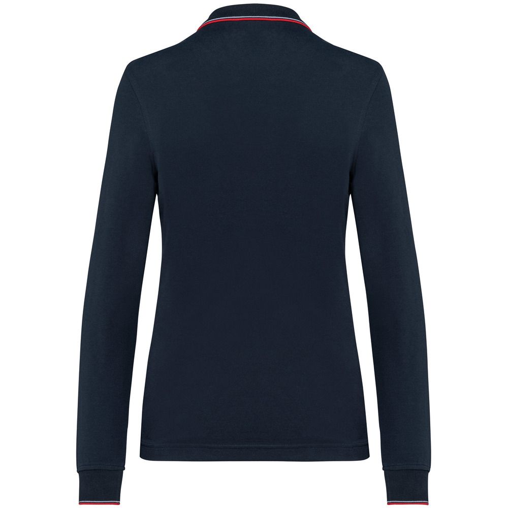 Kariban K281 - Women’s long-sleeved piqué knit polo shirt