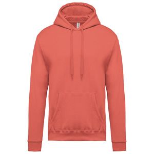 Kariban K476 - Męska bluza z kapturem True Coral