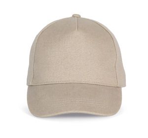 K-up KP195 - 5-panel cap Beżowy