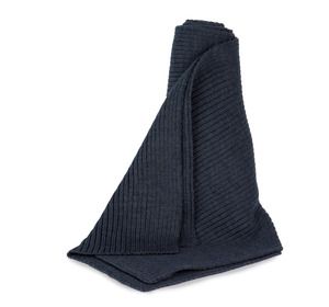 K-up KP957 - Ribbed knit scarf Granatowy