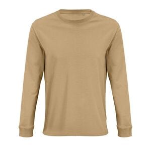 SOL'S 03982 - Pioneer Lsl T Shirt Z Krótkimi Rękawami Unisex Dark Beige