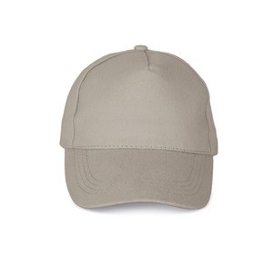 K-up KP162 - Heavy cotton cap - 5 panels Beżowy