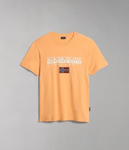 NAPAPIJRI NP0A4GDQ - S-Ayas Short Sleeve T-shirt Orange Mock