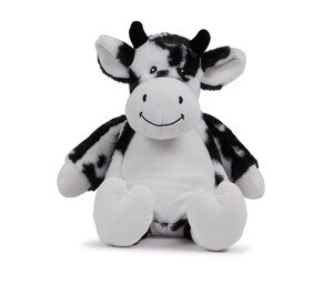 MUMBLES MM578 - ZIPPPIE BLACK AND WHITE COW Biało/czarny