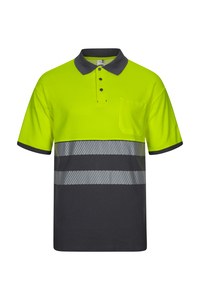 Velilla 305523 - RS SS TWO-TONE COTTON POLO