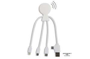 Intraco LT41008 - 2099 | Xoopar Mr. Bio Smart Charging cable with NFC Biały