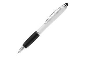 TopPoint LT80433 - Długopis biały Hawaï stylus Biało/czarny