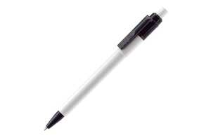 TopPoint LT80900 - Długopis Baron Colour nieprzezroczysty Biało/czarny