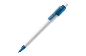 TopPoint LT80900 - Długopis Baron Colour nieprzezroczysty White/ Light Blue