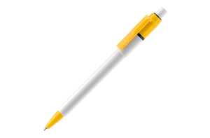 TopPoint LT80900 - Długopis Baron Colour nieprzezroczysty White/Yellow