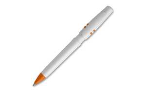 TopPoint LT80904 - Długopis Nora nieprzezroczysty Biało/pomarańczowy