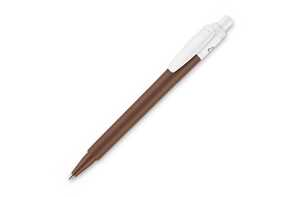 TopPoint LT80912 - Długopis Baron 03 colour recycled nieprzezroczysty Brown / White