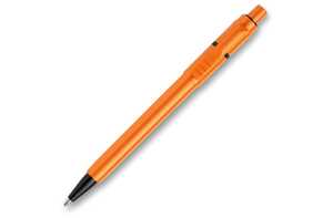 TopPoint LT80914 - Długopis Baron Extra nieprzezroczysty Pomarańczowo/czarny