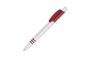TopPoint LT80918 - Długopis Tropic nieprzezroczysty White/Dark Red
