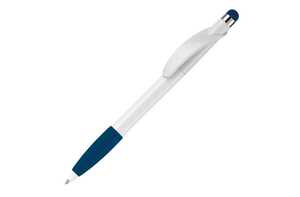 TopPoint LT87695 - Długopis Cosmo Stylus Grip WHITE / DARK BLUE