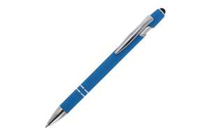 TopPoint LT87782 - Długopis Paris Metalowy Gumowany Jasnoniebieski