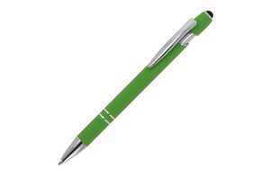 TopPoint LT87782 - Długopis Paris Metalowy Gumowany Jasnozielony
